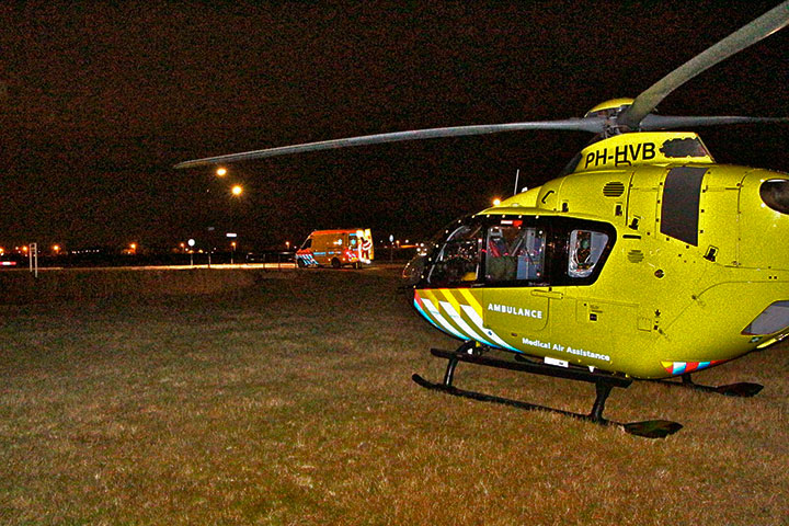 Traumaheli op terrein nieuwe ziekenhuis