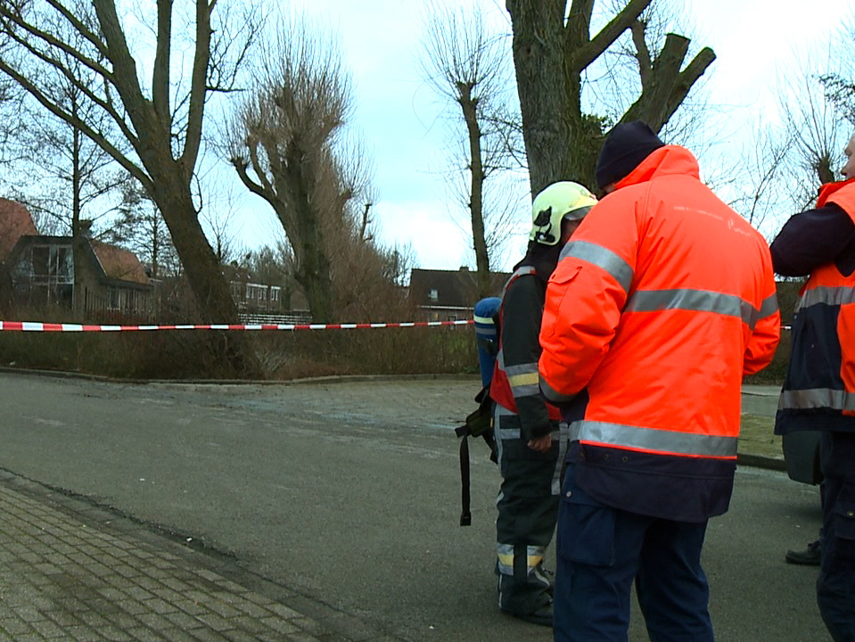 Verzakkende boom veroorzaakt gaslek onder water