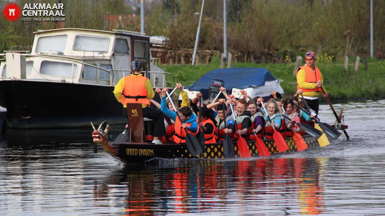 Jan Arentsz drakenbootkampioen 2014 (FOTO's)