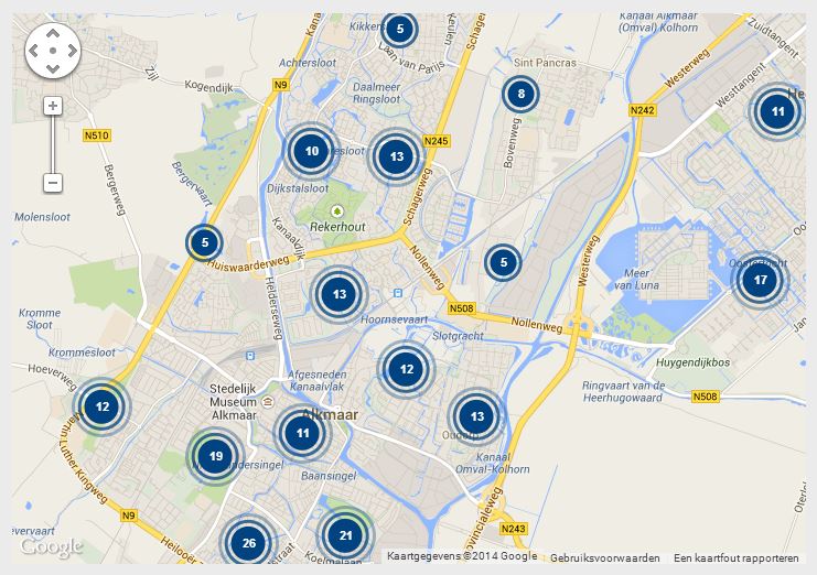 Zuid en Overdie meest populair bij inbrekers (KAART)