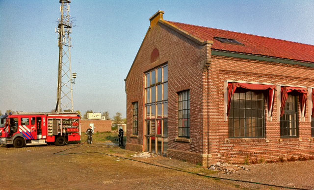 Brandweer ter plekke (Hans Vrenegoor)